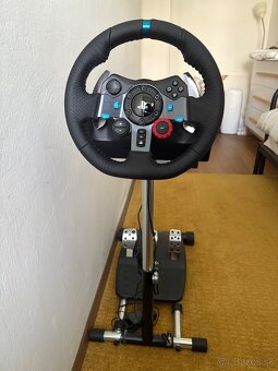 Stojan pre Logitech g29 volant aj pedale - 2