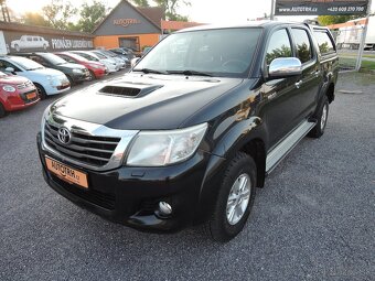Toyota Hilux 2,5 D-4D 4x4 1.maj ČR HardTop DPH 2013 - 2