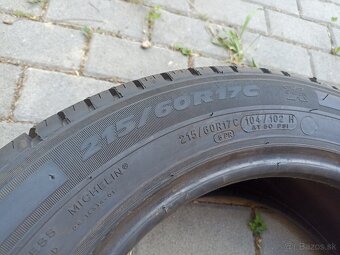 Letné pneu Michelin Agilis 215/60 R17C - 2