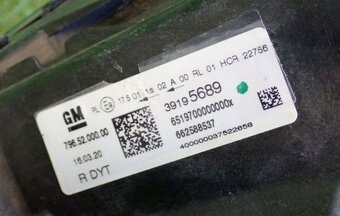 opel astra svetlo led 2019+ - 2