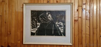 Obraz Matilda Čechová -Lesom 1959 - 2