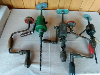 Rucne vrtačky retro na chalupu - 2