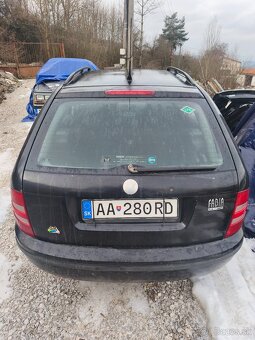 Predám na ND Š.Fabia combi 1,4MPi+LPG bez STK,EK - 2