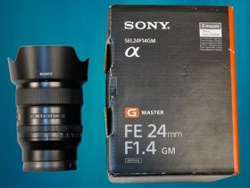Predám Objektív Sony FE 24 mm f/1.4 GM - 2