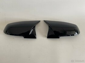 kryty zrkadla BMW 3 F30 čierne mpacket - 2