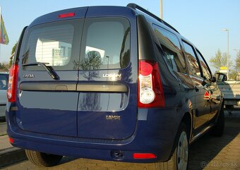 Dacia logan 1.6mpi 62kw mcv rok 2010 modra farba pastelová - 2
