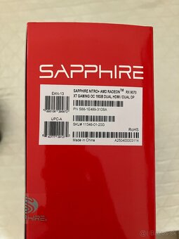 SAPPHIRE NITRO+ AMD Radeon RX 9070 XT GAMING OC 16G - 2