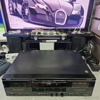 DENON DRW-850...double kazetový deck , Dolby B,C,HxPro... - 2