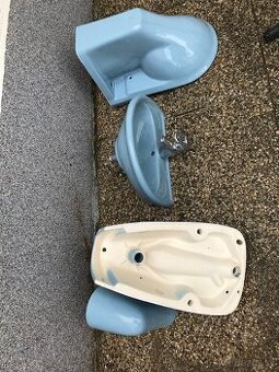 WC geberit, umývadlo vrátane batérie a sifon., pisuár - 2