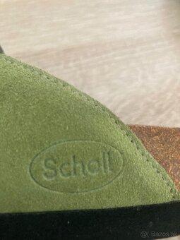 Šľapky Scholl č.41 brúsená koža zdravotné - 2