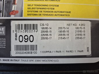 Snehové reťaze THULE CS-10 rozmer 90 - 2