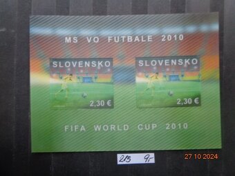 POŠTOVÉ ZNÁMKY - SLOVENSKO - LACNO - 3 FOTO - 2