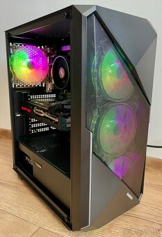 Herný PC - R5 5500,RX 5700XT 8GB,16GB RAM,1TB NVMe,650W - 2