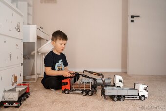 Hračka kamión pre deti Scania a Volvo - 2