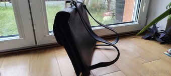 Kožená retro školská taška, brašňa - 2