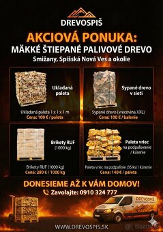 Sypané palivové drevo v sieťovine – NAJLACNEJŠIE ŠIROKO ĎALE - 2