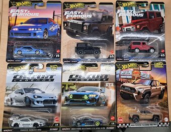 Hot Wheels Premium - NOVÉ - více kusů - 2