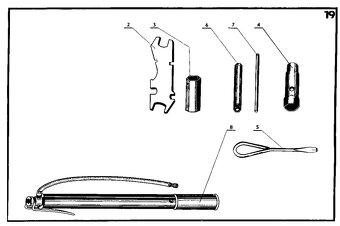 Babetta 207 náradie - 2