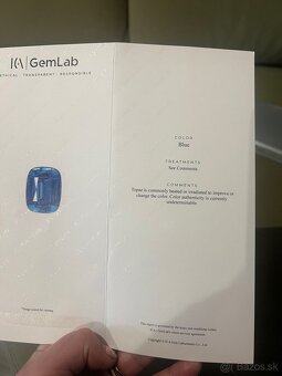 Topaz Topás s certifikátom 39,69ct - 2