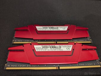 8GB Kit G.Skill Ripjaws V Red DDR4 2400MHz CL15 - 2