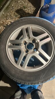 Originálne Ford elektróny R15 4x108 s Nokian Wetproof pneu - 2