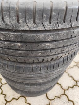 4ks letné pneumatiky Continental 215/55 R17 - 2