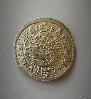 XV Grajciar 1678 KB Leopold I. - 2