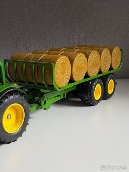 John deere traktor plus príves - 2
