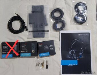 Sennheiser PXC 360 BT bluetooth sluchadla + extra prislusens - 2