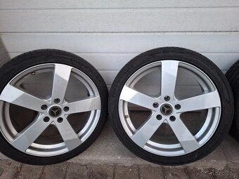 18"ELEKTRONY MERCEDES 5x112,LETNE PNEU 225/40ZR18 - 2