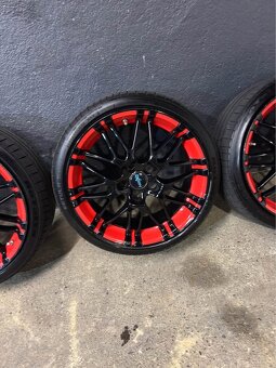 Oxygen disky 18" 5x112 + letné pneu – top stav - 2