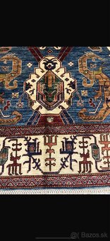 Ručne vyrobený perzký koberec Kazak Gul. - 2