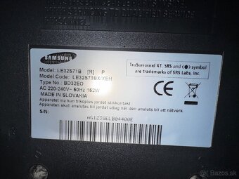 TV Samsung Model: LE32S71B - 2
