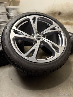 Nepoužitá zimná sada 5x130 R20 Audi E-tron GT RS Dvojrozmer - 2