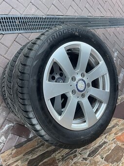 Disky s pneu. zimne na Mercedes C - 2