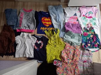 Balík dievčatko 86-104, topanky. Aj nove nieco. - 2