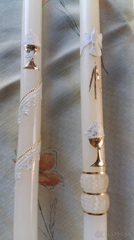 Sviečky - na krstenie , prímanie - 2