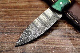 16/1885 Damaškový lovecký nôž. - 2