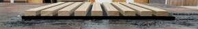 Akustické panely drevené lacné - lacné drevené panely dub 1A - 2