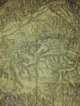 Stará mapa Humenné a okolie-1904. - 2