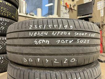 R19 235/55 Nexen Nfera Sport suv 105V 2x4.5MM DOT4220 - 60EU - 2