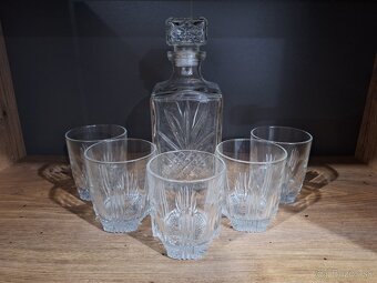 Whisky poháriky s karafou - 2
