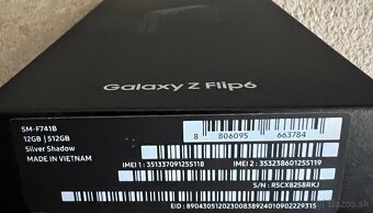 SAMSUNG GALAXY Z FLIP 6 silver 12/512GB - 2