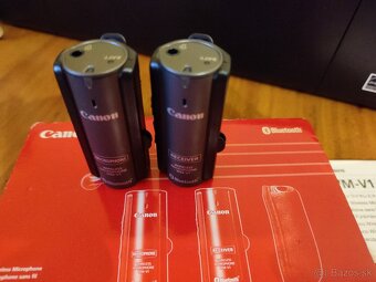 Predam bezdrotove mikrofony Canon WM-V1 - 2