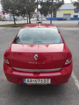 Renault Thalia 1,2 cm³; 16 V; 55 kw rok 2009 - 2