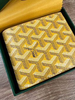 GOYARD - Penazenka zlta - 2