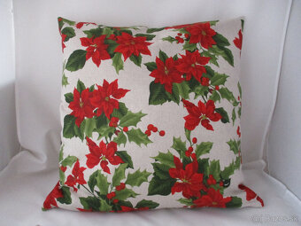 Obliečka vianočná ruža,50x50cm - 2
