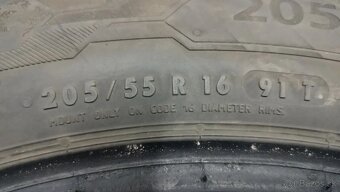 Zimná pneumatika 1ks 205/55 R16 91T Barum Polaris 5 - 2