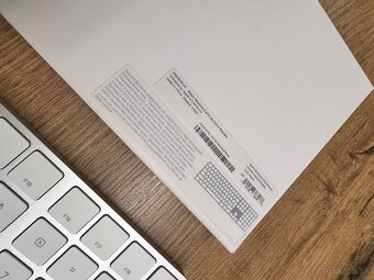 Apple Magic Keyboard s číselnou klávesnicou, strieborná – SK - 2