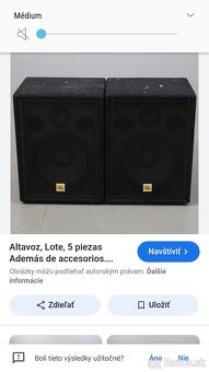 Predam repro bedňa the box pasivne 12 palcové - 2